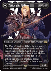 Zenos yae Galvus // Shinryu, Transcendent Rival - Borderless - Surge Foil